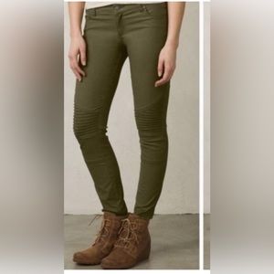 Prana Skinny Fit Halle Pant Slate Green, 2 Tall